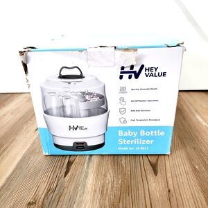 Hey Value Baby Bottle Sterilizer New Open Box